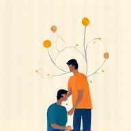 Illustration of receiving mentorship